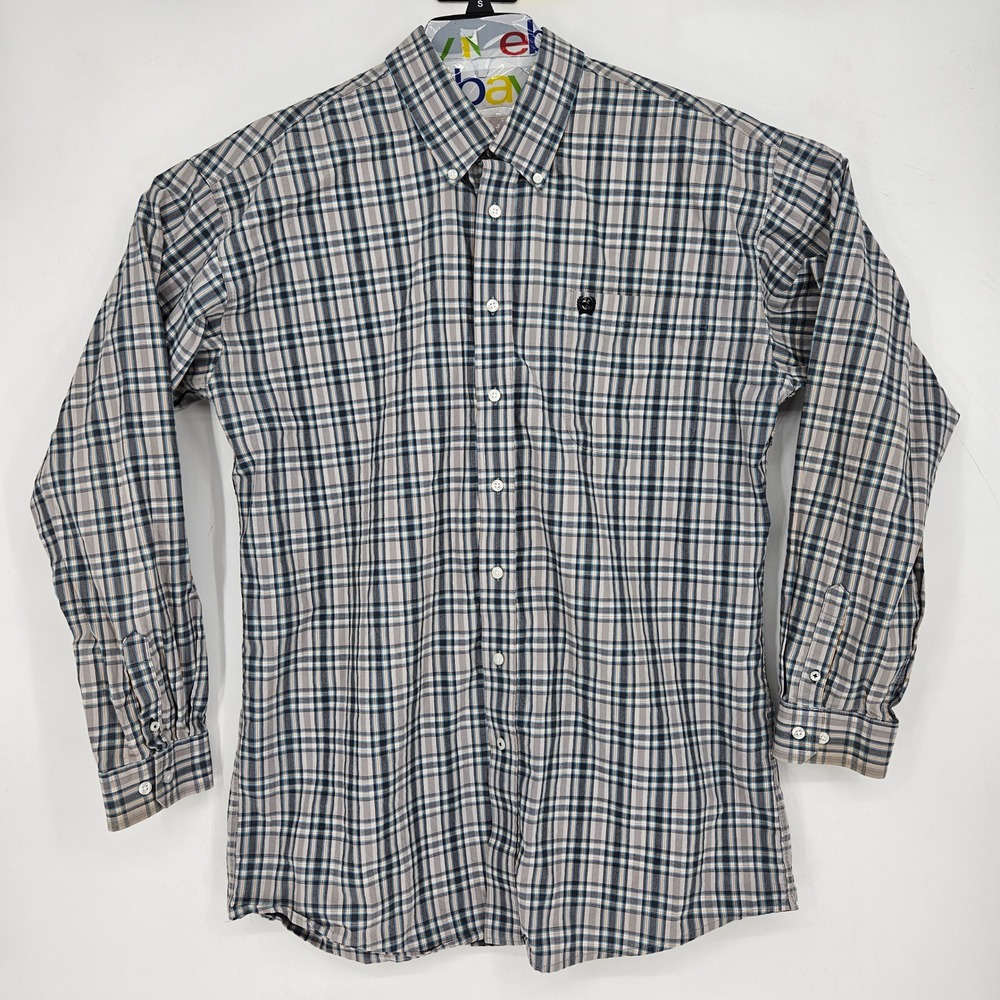 Cinch Shirt Mens XL‎ Western Button Down Cowboy Plaid Rodeo Long Sleeve